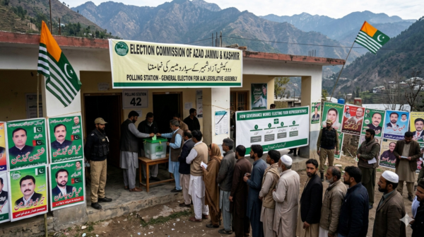 Voting Election Scene – How Governance Works in Azad Jammu & Kashmir